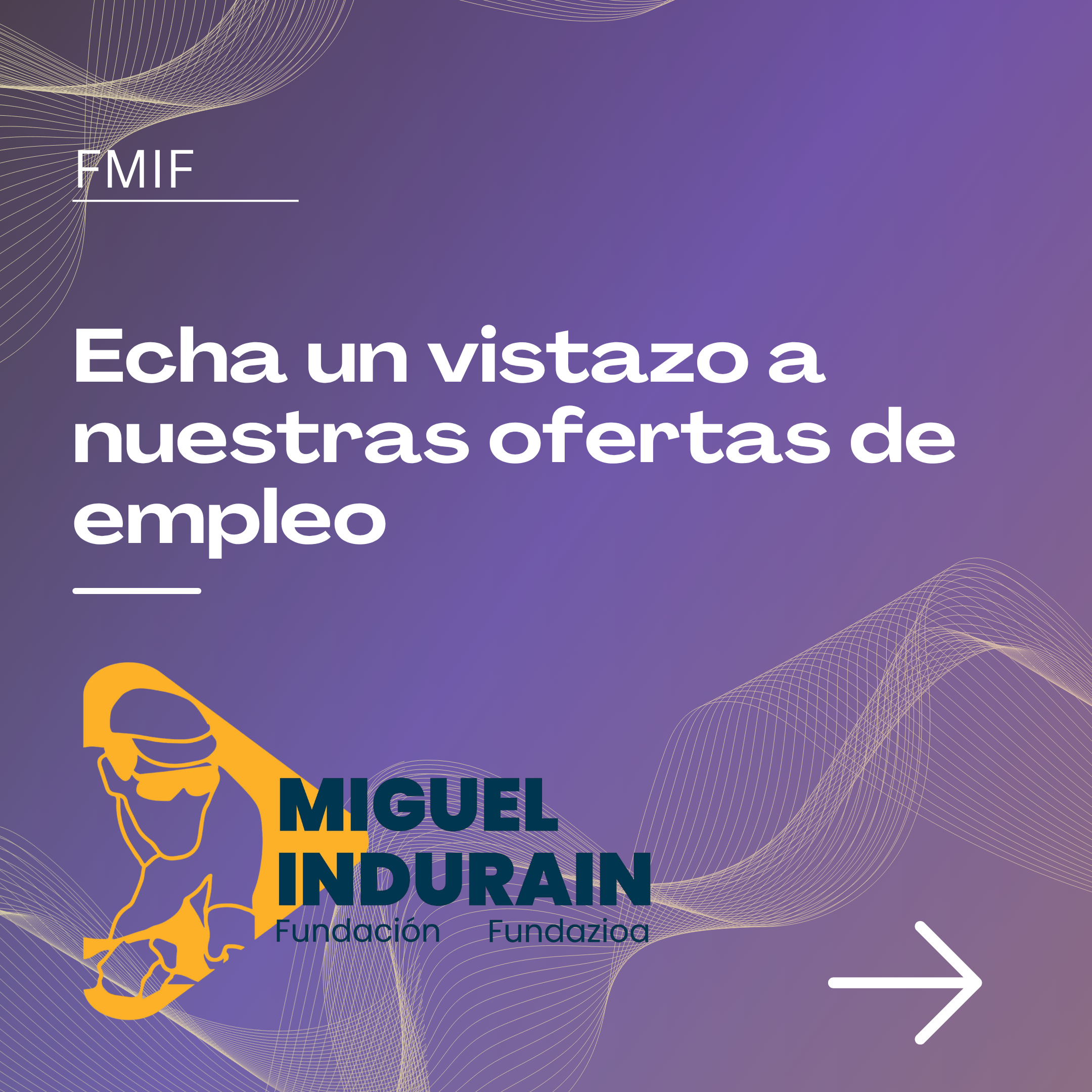 La Fundación Miguel Indurain Fundazioa ha abierto un proceso de selección para incorporar una oficial administrativoa por sustitución de baja maternal 
